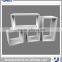 mdf shelving window display cube as decor fixtures