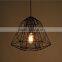 Dimond Design Iron Vintage Pendant Light 240V E27 Base Industrial Pendant Light