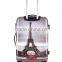 Eiffel Tower Printing Travel Trolley Luggage Mens Best Carry On Luggage PC+ABS                        
                                                Quality Choice