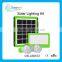 5W5V portable solar lighting kit with warning light easy using