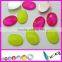 sew on stone resin stone glue on flatback rhinestone oval shape with/without holes