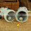 Bridegroom and bride shape western wind chime