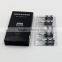 Latest Updated High Technology Vape Sub Ohm Himan Tank 4.5ML Top Filling atomizer with 0.1/0.5ohm temperature control coil
