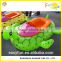 Newest animal tube bumper boats for sale, new design amusement water electric bumper boat
