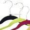 Plastic Velvet hanger clothes hanger ASDF06