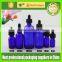 red sprayed e- liquid bottle 10ml 15ml glass drops bottles for eliquid with