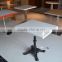 black artificial stone dining table and chairs,Acrylic soid surface restuarant dining table,made stone coffe table