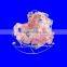 OEM new products metal Bee Rock n Rolla with lace plastic candy bag for baby gift