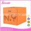 Decorative cardboard storage box ,organic drawer packing storage bag