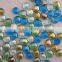 popular round flat glass marbles/glass beads