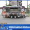 Good quality street food churros cart/crepe trailers/concession truck