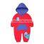 China Baby Hooded Romper, Soft Baby Cotton Romper