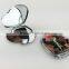 Hot sale epoxy sticker metal heart shape purse mirror
