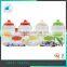 Clear Upright Colored Lid Glass Storage Jar 1 Litre With Chalkboard