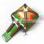 Farm Primitive Tribes Hut inflatable combo,