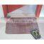 New style polyester leaf printed home decorative bath rugs