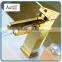 Single Handle Gold Basin Mixer Waterfall Tap