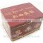 accept custom order printed rectangular condom tin box