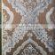 deep embossed home decor vinly wallpaper with DAMASK European flowers