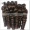 Romance curl hair of three kingdoms human hair extension color 4 romance remy virgin curl human hair