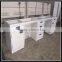 Science School Steel Frame Lab Bench With Reagent Shelf