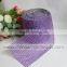 10Yard 24 rows purple rhinestone mesh wrap rolls diamond ribbon