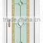 modern aluminium door with 5mm double glass