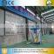 10m single aluminum mast lift man lift platform hydraulic vertical platform lift