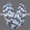 Nursing Infinity Jersey Monogram Chevron Scarf