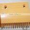 H2200145 Escalator Tooth Comb Plate Plastic Comb Plates 19T(Yellow)