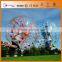 Colorful giant human inflatable belly bumper ball