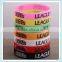 Promotional Logo Printed Colorful Silicone Wristband