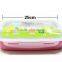 2015 Children Fst Food Plate,#304 stainless steel ,PP plastic