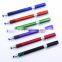 promotion plastic ballpoint and touch screen styles pen