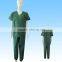 2015 New Design and hot sale PP Non Woven Disposable Patient Gown For Hospital