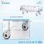 One function manual adjustable simple flat hospital beds