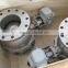 flange connection SS316 float ball electric ball valve