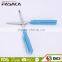 S16001 -2016 New style and design 4.5" plastic handle stationery scissors with saft cover