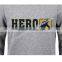 Men's Printed Round Neck Fleece Sweater