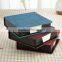 Professional manufacture cheap office school PU leather notebook with note pad calculator