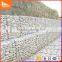 Stone retaining wall cage gabion box wire mesh