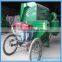 Small mobile gasoline engine driven paddy rice thresher