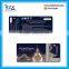 Non standard plastic PVC die cut loyalty card with small key tag