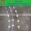 PVC coated blade barbed wire galvanized razor barbed wire (manufacturer,top quality,factory price)