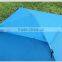 OEM Color Blue 4 Person 2 Layer Outdoor Polyester Foldable Camping Tent