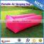 Outdoor inflatable lounge chair , lay bag inflatable air sofa