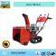 13 HP gasoline track snow blower