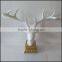 Factory Price Customs Made in China White Resin Deer