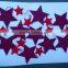 Eco fashion hot China handmade ornament cheap wholesale felt hanging wall red star/angel/tree Christmas decoration garlands