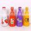 250ml glass beverage bottle with metal buckle